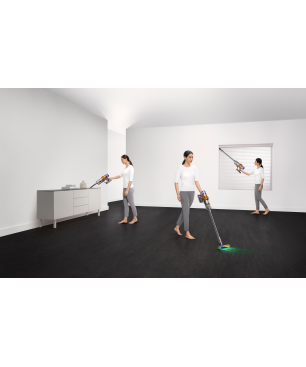 DYSON V15 Detect Absolute Extra Stielsauger, Akkubetrieb, 660 Watt