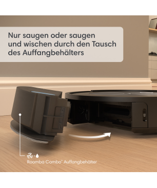 IROBOT Roomba Combo j5 (j5178) Saugroboter
