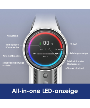 TINECO Pure One S 12 Pro Ex Stielsauger, Akkubetrieb, 500 Watt