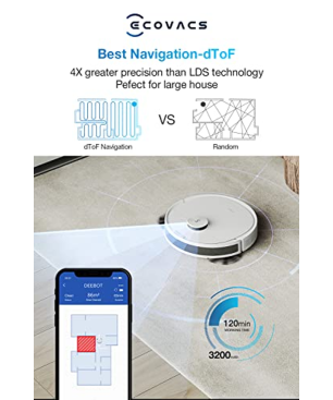 ECOVACS DEEBOT N8+ Saug- und Wischroboter