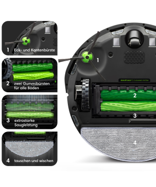 IROBOT Roomba Combo i8 (i8178) Saugroboter