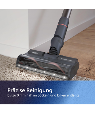 PHILIPS XC7055/01 Aqua mit Laufzeit von bis zu 80 Min., kabellos, Stielsauger, Akkubetrieb, 25,2 Volt