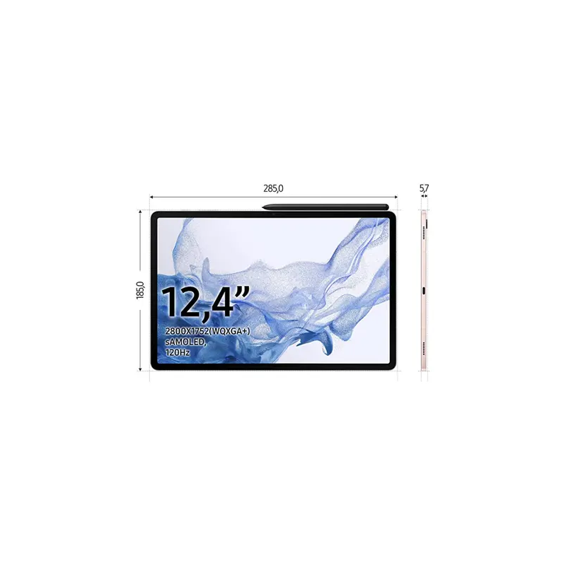 Samsung Galaxy Tab S8+ 5G 128GB Silver Samsung Galaxy Tab S8+ 5G 128GB Silver