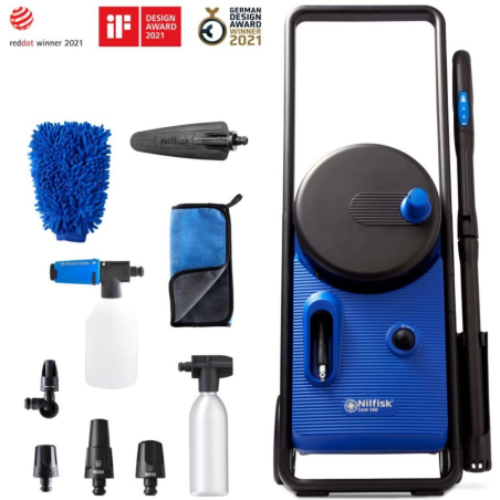 NILFISK Core 140-8 PowerControl In-Hand Hochdruckreiniger, Blue