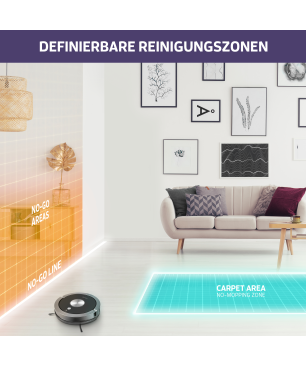 ZACO 501905 A9sPro Grey Saugroboter