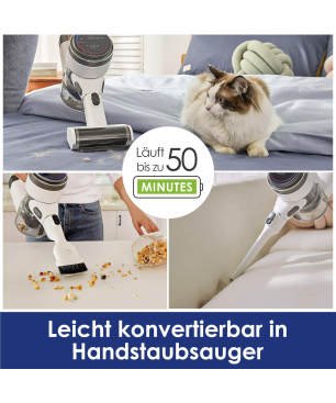 TINECO Pure One S 12 Tango Stielsauger, Akkubetrieb, 500 Watt