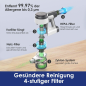 TINECO Pure One S 12 Tango Stielsauger, Akkubetrieb, 500 Watt