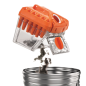 THOMAS DryBox Amfibia pet Nass- / Trockensauger, schwarz/orange