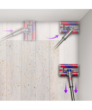 DYSON Omni-glide Stielsauger, Akkubetrieb, 225 Watt