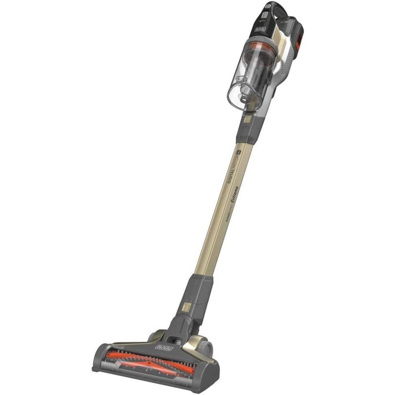 BLACK+DECKER BHFEV36B2D 36V/2,5AH LI AKKU GOLD/TITAN Stielsauger, Batteriebetrieb, 50 Watt
