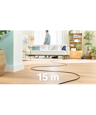 BOSCH BGB75XSIL Staubsauger, maximale Leistung: 650 Watt