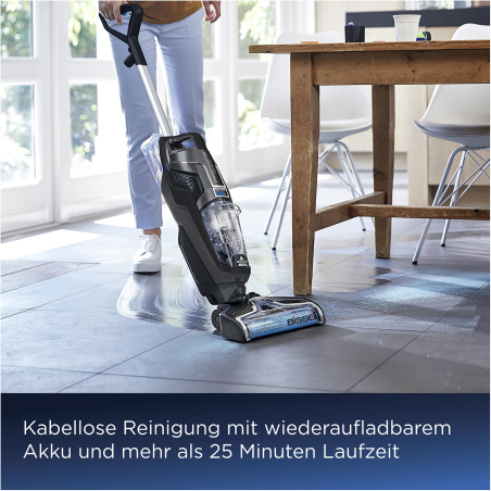 BISSELL CrossWave C6 Cordless Nass-/Trockensauger, Netz-/Akkubetrieb