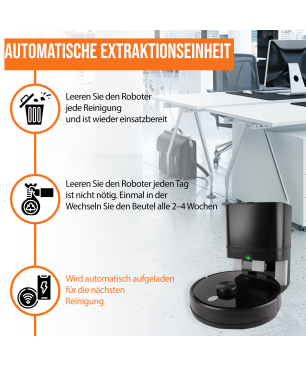 ZOEF ROBOT Willem mit Absaugung Saugroboter