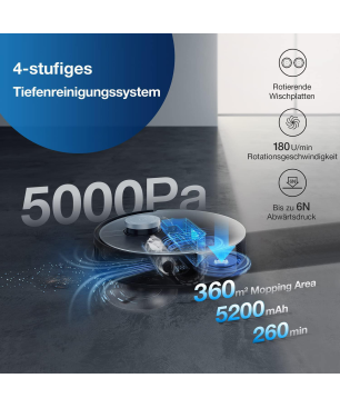 ECOVACS DEEBOT X1 OMNI Saugroboter