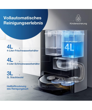 ECOVACS DEEBOT X1 OMNI Saugroboter