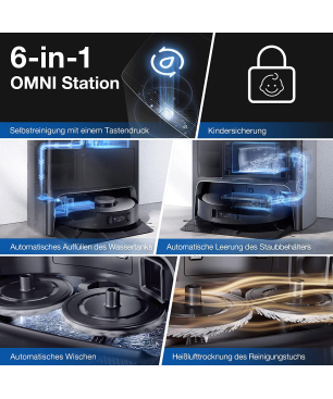 ECOVACS DEEBOT X1 OMNI Saugroboter