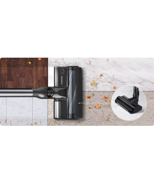 SAMSUNG VS20A95843W/WA BESPOKE Jet Stielsauger, Akkubetrieb, 580 Watt