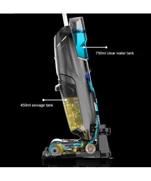 LIECTROUX i5Pro Stabstaubsauger, Akkubetrieb, 250 Watt