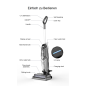 LIECTROUX i5Pro Stabstaubsauger, Akkubetrieb, 250 Watt