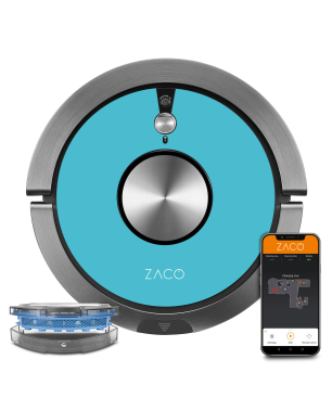 ZACO A9sPro Turquoise Saugroboter