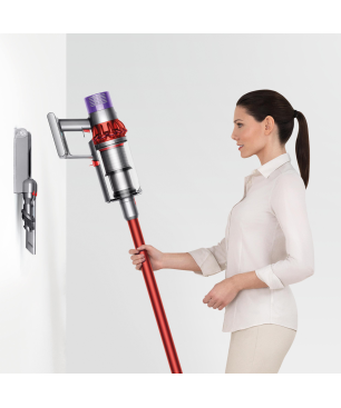 DYSON Cyclone V10 Motorhead Stielsauger, Akkubetrieb, 525 Watt, Rot