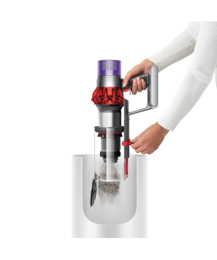 DYSON Cyclone V10 Motorhead Stielsauger, Akkubetrieb, 525 Watt, Rot