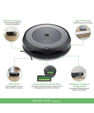 IROBOT Roomba i5158 Neutral Saugroboter