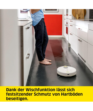 KÄRCHER Saugroboter mit Wischfunktion RCV 3 Wisch- und Saugroboter