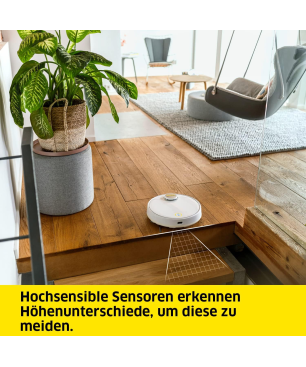 KÄRCHER Saugroboter mit Wischfunktion RCV 3 Wisch- und Saugroboter