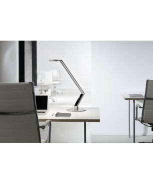 LUCTRA Table Radial Schreibtischleuchte, Schwarz