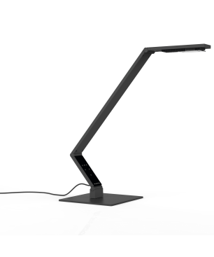 LUCTRA Table Linear Schreibtischleuchte, Schwarz