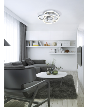 NÄVE LEUCHTEN DIVORA LED Deckenleuchte Warmweiss - nicht definiert