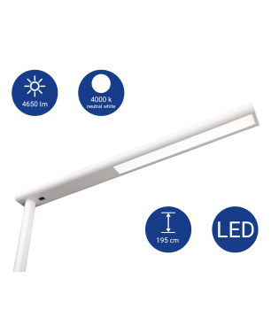 MAUL MAULjet white LED LED-Stehleuchte