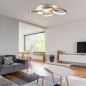 NÄVE LEUCHTEN STELARI LED Deckenleuchte Warmweiss