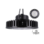 LED LINE 200W Ø28cm 26000lm 90° IP65 LED Strahler, Schwarz