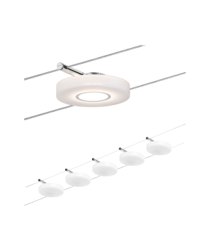 PAULMANN LICHT DiscLED I (94109) Seilsystem Warmweiß