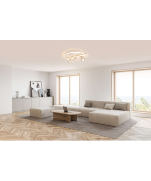 NÄVE LEUCHTEN RONDA LED Deckenleuchte Warmweiss