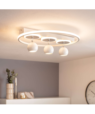 NÄVE LEUCHTEN RONDA LED Deckenleuchte Warmweiss