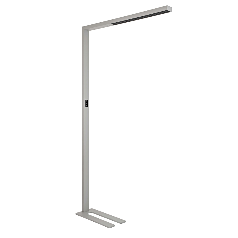 MAUL MAULsirius colour vario sensor LED silver LED-Stehleuchte