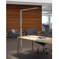 MAUL MAULsirius colour vario sensor LED silver LED-Stehleuchte