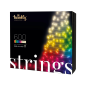 TWINKLY Twinkly Strings 600 LED RGB-W 48 m Deko-LED-Leuchten, RGBW, 600 LED RGB und Weisstöne, Warmweiß, bis zu 16 Millionen F