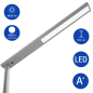 MAUL MAULjet silver LED LED-Stehleuchte