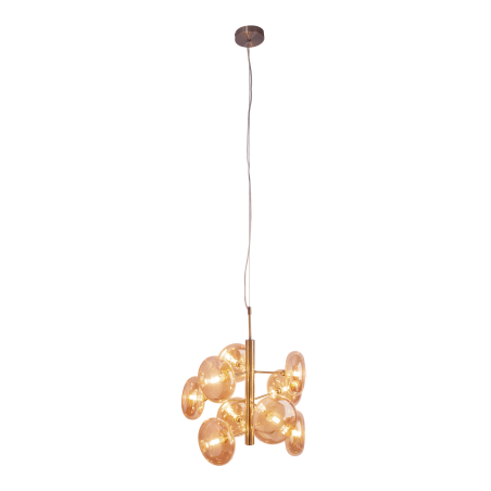 NÄVE LEUCHTEN ORION Pendelleuchte Metall + Glas