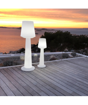 LUMISKY AUSTRAL W170 kabelgebundene LED-Stehlampe, Weiß