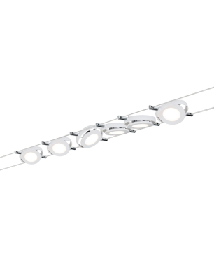 PAULMANN LICHT RoundMac (94106) Seilsystem Warmweiß