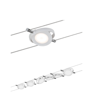 PAULMANN LICHT RoundMac (94106) Seilsystem Warmweiß