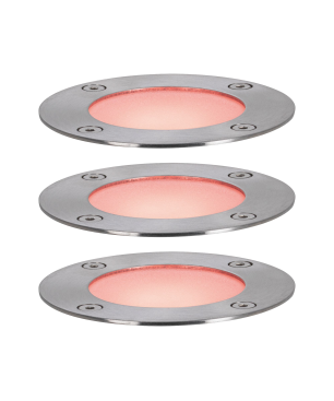 PAULMANN LICHT Smart Home Zigbee Plug & Shine Basisset Bodeneinbauleuchte Bodenaufbauleuchte Farbwechsel RGBW|Tunable White