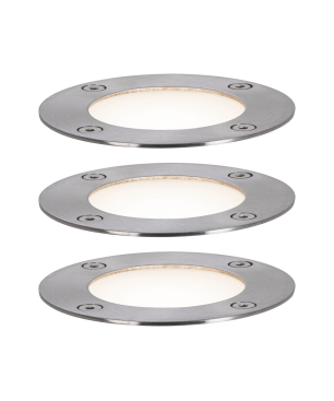 PAULMANN LICHT Smart Home Zigbee Plug & Shine Basisset Bodeneinbauleuchte Bodenaufbauleuchte Farbwechsel RGBW|Tunable White