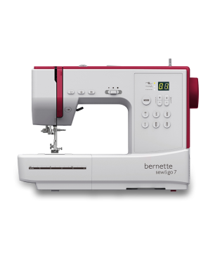 BERNETTE SEW & Go 7 computergesteuert Nähmaschine (6 (1-Stufe))
