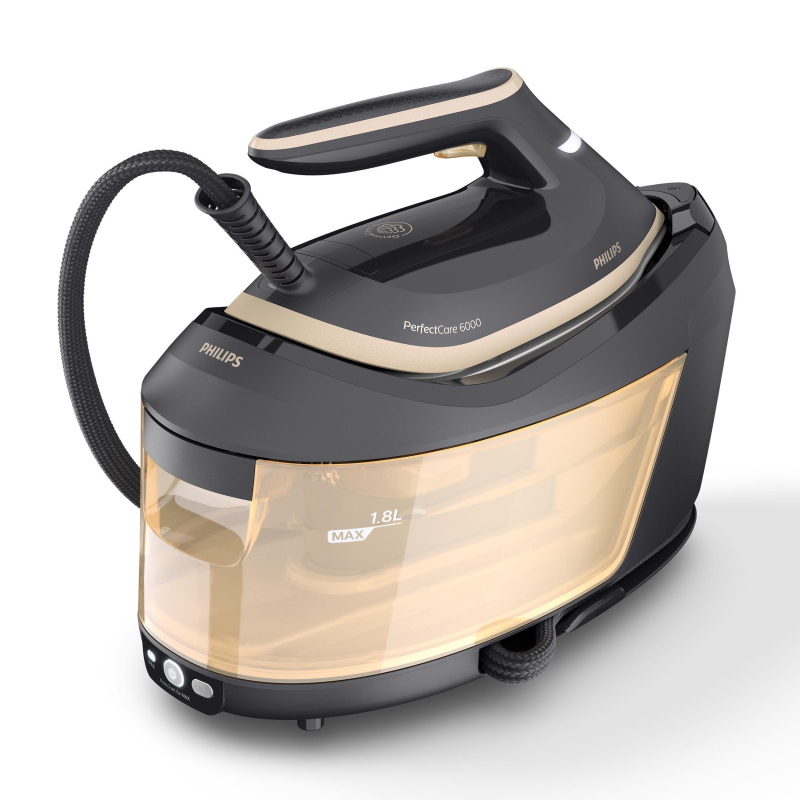 PHILIPS PSG6064/80 Serie PerfectCare 6000 Dampfbügelstation (2400 Watt, 8 bar)
